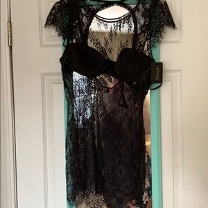Lace night gown
